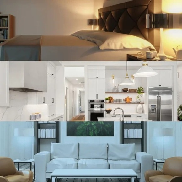 6 Pack Feit Electric LED 5-Color Choice BR30 65W Equivalent 750 Lumen Soft White - Picture 2 of 13